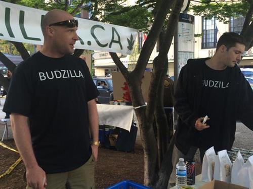budzilla repping and also weed